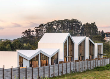 Conjunto de casas modulares de diseño diseñadas por Proyectopia